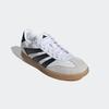 Fußballschuh ADIDAS PERFORMANCE "PREDATOR FREESTYLE IN", Gr. 43, schwarz-weiß (cloud weiß, core schwarz, gold metallic), Leder, Synthetik, sportlich, Schuhe, geeignet als Hallenschuhe