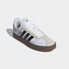 Sneaker ADIDAS SPORTSWEAR "VL COURT 3.0", Gr. 42, schwarz-weiß (cloud weiß, core schwarz, grau one), Textil, Leder, sportlich, Schuhe, Design auf den Spuren des adidas Samba