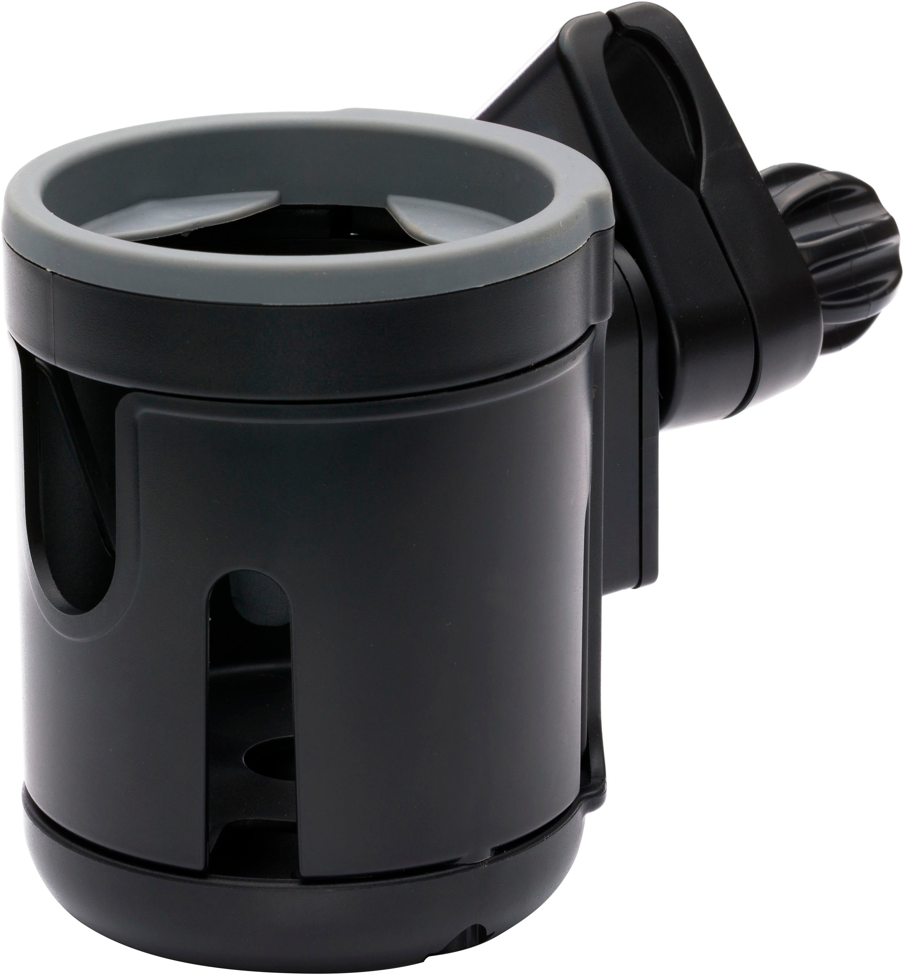 Flaschenhalter FILLIKID "Duo schwarz", Baby, schwarz, Kunststoff, Flaschenhalter Flaschenhalter, für Kinderwagen