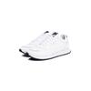 Sneaker TOMMY HILFIGER "NEW RUNNER EVA LTH ESS", Herren, Gr. 43, weiß, Leder, Lederimitat, sportlich, Schuhe, Freizeitschuh, Halbschuh, Schnürer mit sportiver Lochung