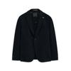 Sakko BUGATTI "Modern Fit", Herren, Gr. 54, 390, marine, 60% Polyester, 40% Baumwolle, unifarben, casual, normal, Langarm Manschette, Sakkos, klassisch & elegant mit Stretch-Futter