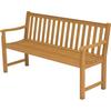 Gartenbank BEST "Stockholm", braun, B:150,00cm H:83,00cm T:55cm, Sitzbänke, aus Akazienholz, in verschiedenen Längen erhältlich