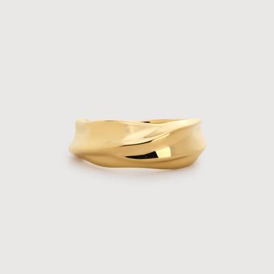 Gold Nomade Stacking Ring