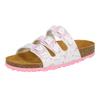 Pantolette LICO "Pantolette Bioline Flaminco", Gr. 40, weiß, Synthetik, Schuhe