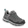 Wanderschuh MEINDL "Meindl Lite Trail Lady GORE-TEX grau/türkis", Gr. 39, schwarz, Veloursleder, Mesh, unifarben, sportlich, Schuhe, GORE-TEX – Winddicht, wasserdicht und atmungsaktiv