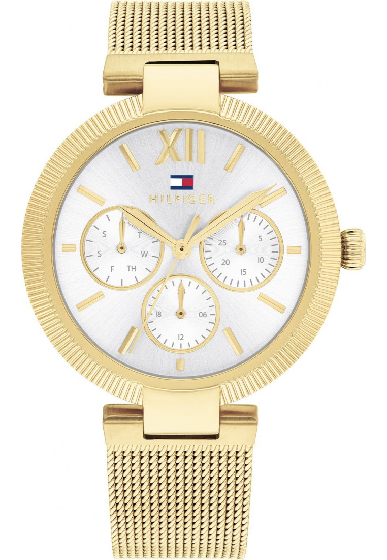 Tommy Hilfiger Damenuhr Quartz Gold Einheitsgröße