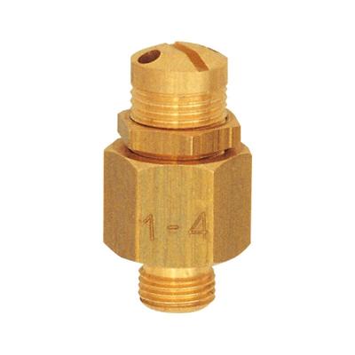 Mini-Abblasventil, Messing, g 1/4, Ansprechdruck 3,0 - 7,0 bar - Riegler Image
