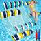 Confezione da 2 galleggianti gonfiabili per piscina, accessori gonfiabili 4 in 1 per piscina, amaca