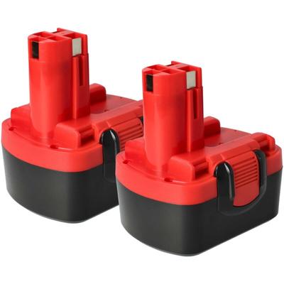 2x Akku Ersatz für Bosch 2 607 335 276, 2 607 335 432, 2 607 335 431, 2 607 335 418 für Werkzeug Image