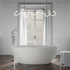 Bernstein - Badewanne freistehend terra 2.0 Acryl Weiß matt 170x80cm