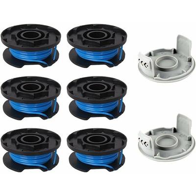 8-teiliges Ersatzspulenset für Freischneider, kompatibel mit Ryobi One + AC14RL3A-18V 24V 40V, Image