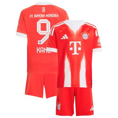 FC Bayern München adidas Mini-Heimausrüstung 25/26 - Kleinkinder mit Aufdruck Kane 9 Image