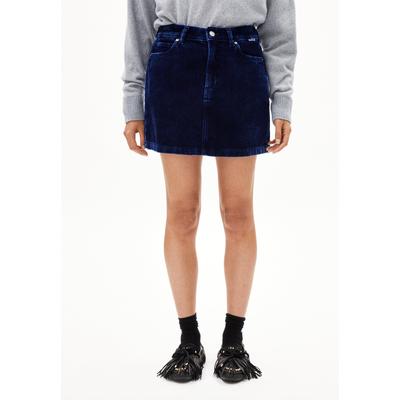 AACUMERI INDIGO CORD | Cordrock aus Bio-Baumwolle - blau (L) Image