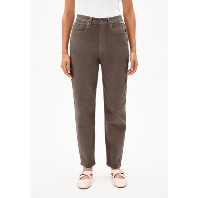 MAIRAA - Frauen Mom Fit Jeans - braun (Größe: 26/32) Image