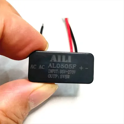 A24P AC 220V zu DC 5V/1A Mini Transformator 5W Wasserdichte Epoxy Topf Licht Netzteil isolation Schalter Modul Treiber Image