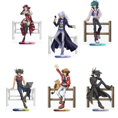 NEUER Anime Yu-Gi-Oh! Yugi Mutou Animation Peripheral Seto Kaiba Masaki Spiel Acrylständer Kreative Desktop-Dekoration Urlaub Image