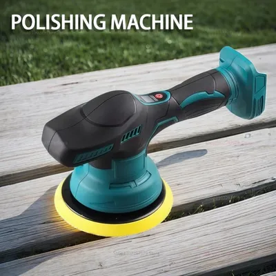Cordless 8 Gears Car Polisher Electric Polisher Automobile Car Polishing Sealing Glaze Machine For 18v Battery