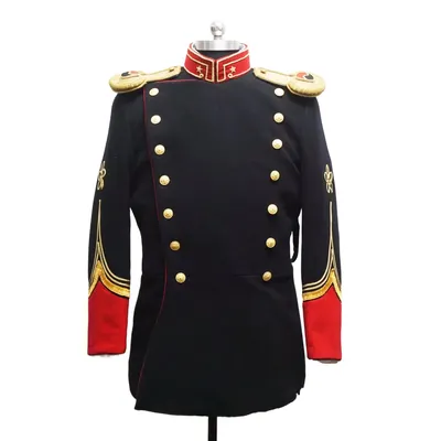 1897s Koreanische Reich Armee Offizier Uniform Anzug Koreanische Kommandant Soldat Schwarzen Anzug Erwachsene Männer Jacke Und Hosen Nach Maß Image