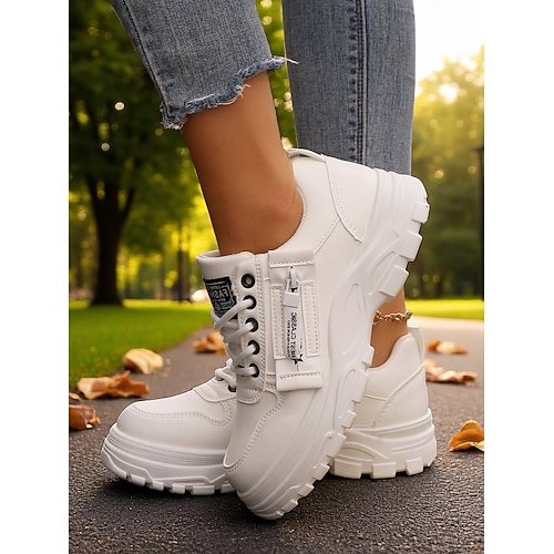 Damen-Sneaker für die Arbeit auf dem Bauernhof, bequem und strapazierfähig, ideal für die Arbeit im Freien, Gartenarbeit und aktive Herbsttage Image