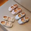 Frühling Herbst Mädchen Leder Schuhe Größe 23-34 Nette Schleife Prinzessin Flache Schuhe Mode Perle Einzelnen Schuhe