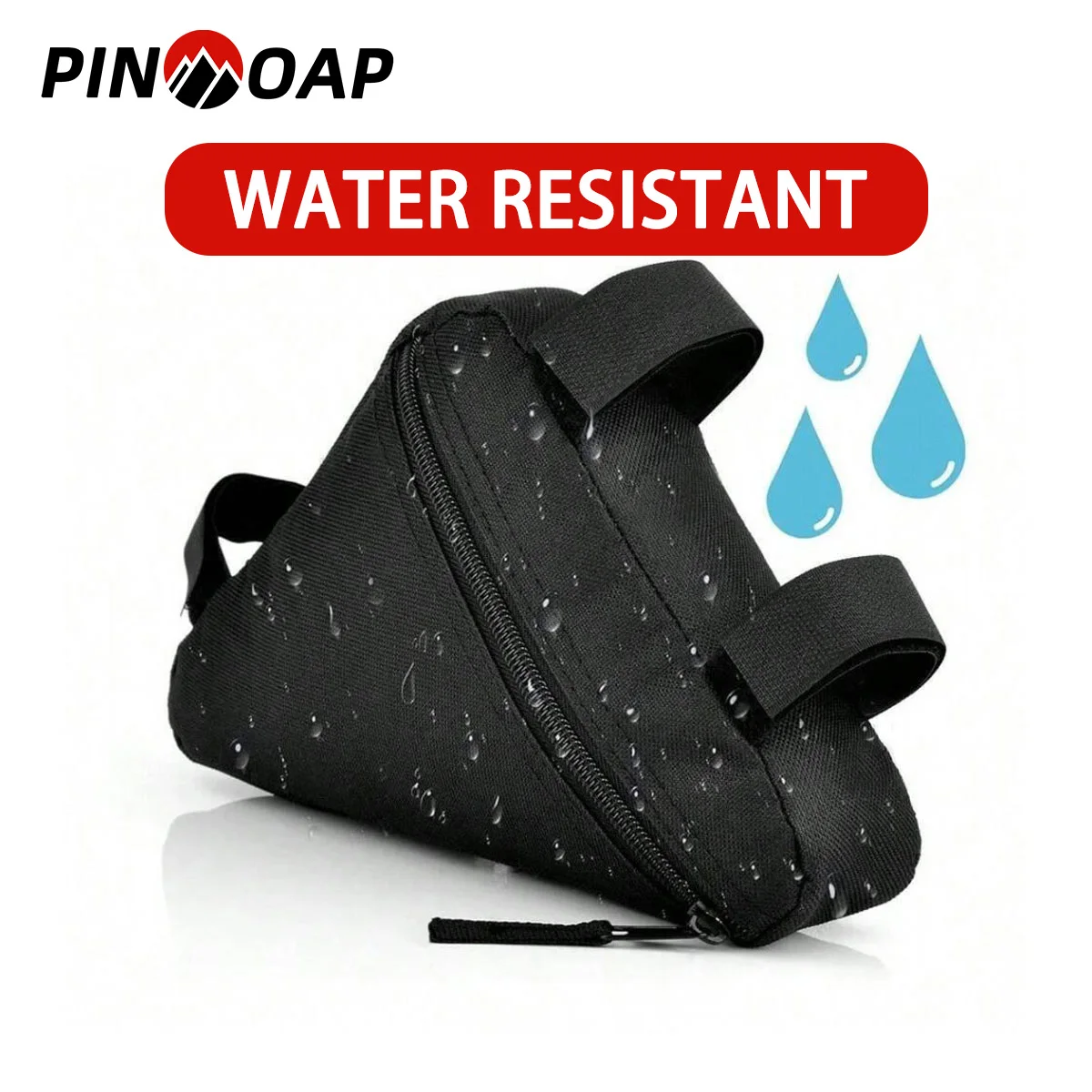 Fahrrad Dreieck Paket Rohr Rack Paket Fahrrad Front Sattel Lagerung Tasche Wasserdichte Große Kapazität Tasche Radfahren Equipmen Image