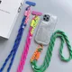 1pc carino cordino per telefono diametro custodia universale per esterni tracolla in acrilico tracolla per carta collo cavo clip appendere cinturino da polso anti-smarrimento