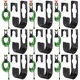 1-10PCS Supporto per tubo da giardino Agricoltura Tubo dell'acqua Bobina Supporto per rack Montaggio a parete Rubinetto Tubo per irrigazione Organizzatore Accessorio per tubo da giardino