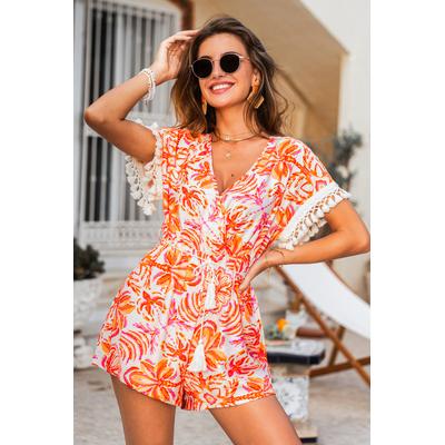Sunshine Bound Tropical Romper