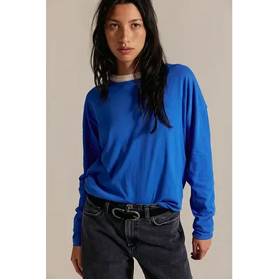 We The Free Nina Long-Sleeve Tee at Free People in Lake Victoria, Size: Medium