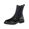 Stiefelette PAUL GREEN "Paul Green Stiefelette Leder/Textil", Damen, Gr. 40,5, schwarz, Leder, Textil, casual, Schuhe