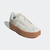 Sneaker ADIDAS SPORTSWEAR, Gr. 36, aluminium, core weiß, gum10, Leder, Synthetik, sportlich, Schuhe, Design auf den Spuren des adidas Gazelle Bold