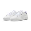 Sneaker PUMA "SMASH 3.0 L", Gr. 41, puma weiß, silber mist, plum jam, unifarben, sportlich, Schuhe