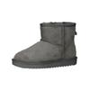 Stiefelette ARA "Ara Stiefelette Veloursleder", Damen, Gr. 41, grau, Veloursleder, casual, Schuhe