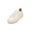 Sneaker MARC O'POLO "aus hochwertigem Rindleder", Damen, Gr. 42, weiß (sanftes weiß), Obermaterial: 100% Leder (Rind), unifarben, Schuhe
