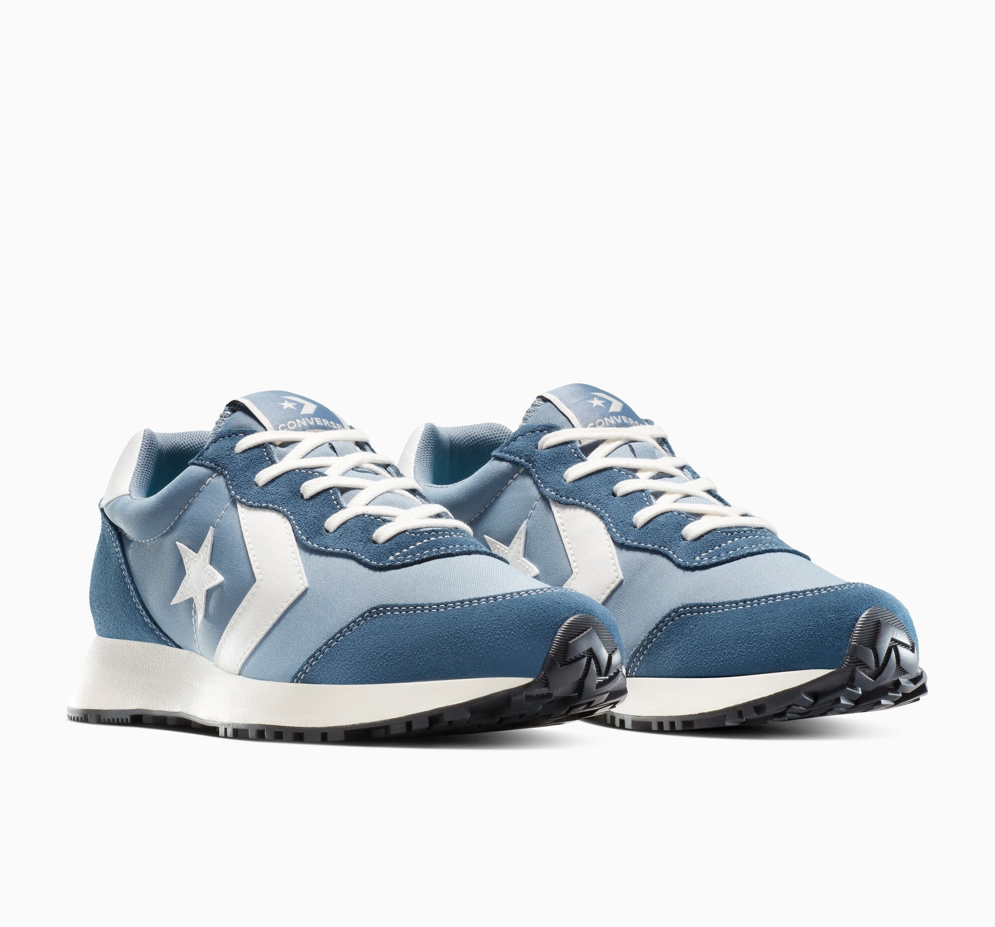Sneaker CONVERSE "CONVERSE OMEGA TRAINER", Gr. 40, yeti blau, slacker blau, Leder, Schuhe