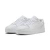 Sneaker PUMA "RBD BREAK LOW", Gr. 43, puma weiß, cool light gray, puma schwarz, Leder, mehrfarbig, sportlich, Schuhe