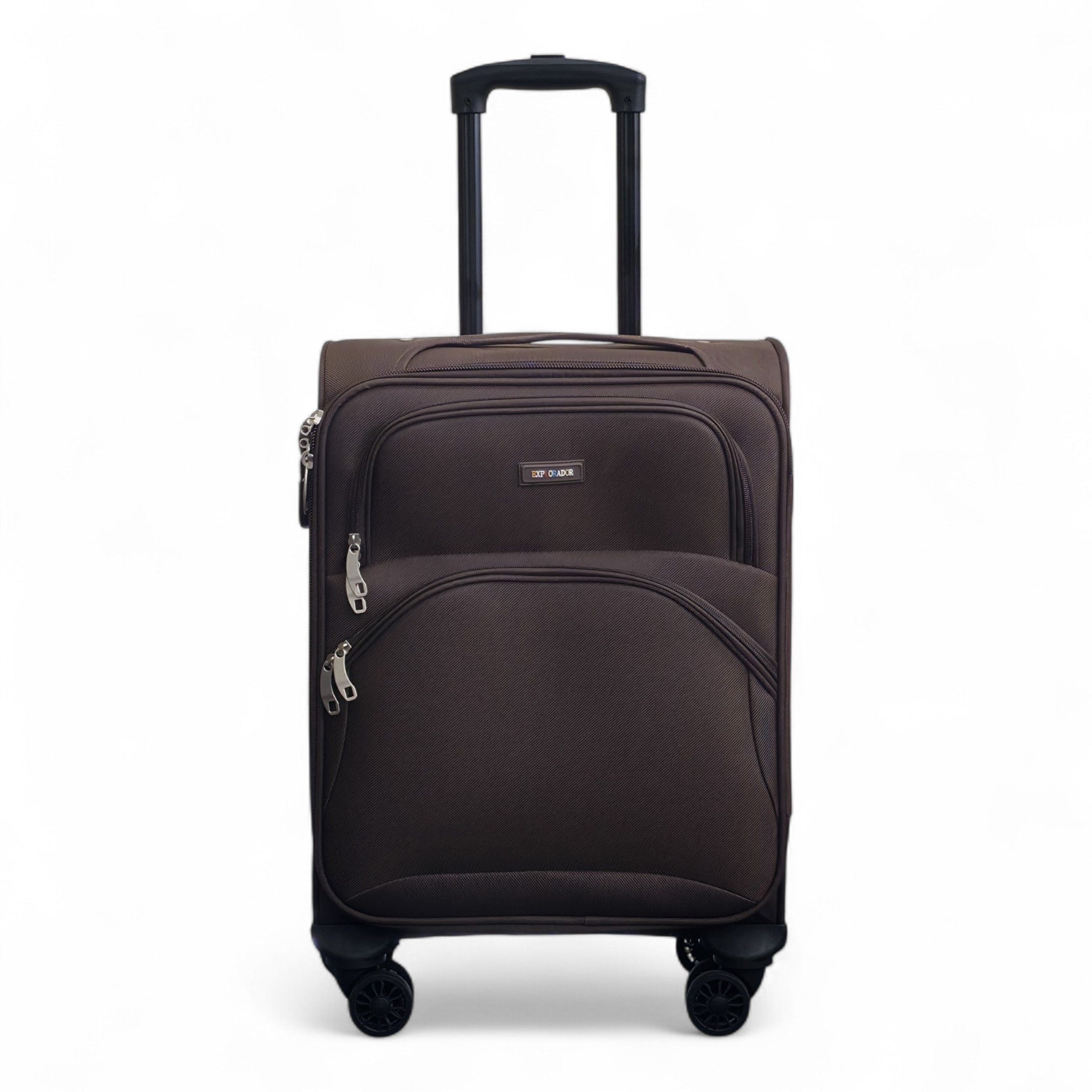 Weichschalen-Kabinenkoffer, 48 x 37 x 20 cm, sicherer Reisegepäckkoffer, passend für Easyjet, Ryanair Image