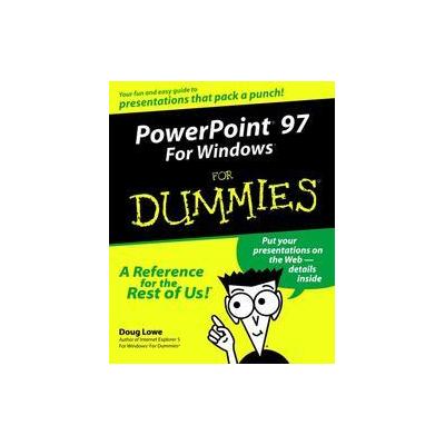 PowerPoint 97 For Windows For Dummies by Doug Lowe (Paperback - For Dummies)