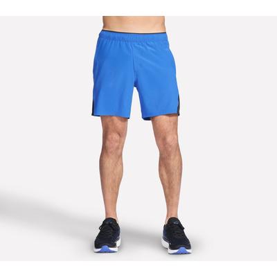 Skechers Men's Premier 7 Inch Short | Size Medium | Blue | Polyester/Spandex