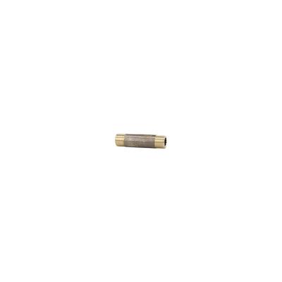 Riegler - Rohrdoppelnippel, g 3/4, Länge 60 mm, Messing blank Image