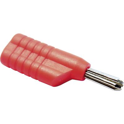 N 4041 l Büschelstecker Stecker, gerade Stift-Ø: 4 mm Rot 1 St. - Schnepp Image