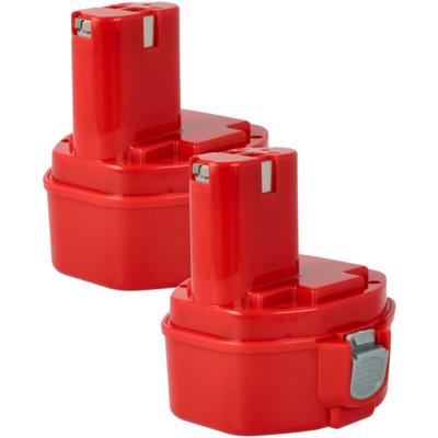 Vhbw - 2x Akku kompatibel mit Makita UB140DWA, UB140DWB Werkzeug (1500 mAh, NiMH, 14,4 v) Image