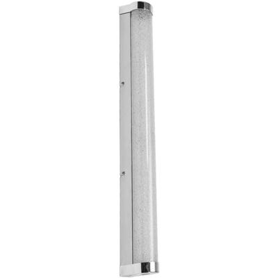 LEDVANCE ORBIS Tube LED-Spiegel-/Wandleuchte, Chrom, Glas mit Blaseneffekt, 12W, 1200lm, dimmbar, Image