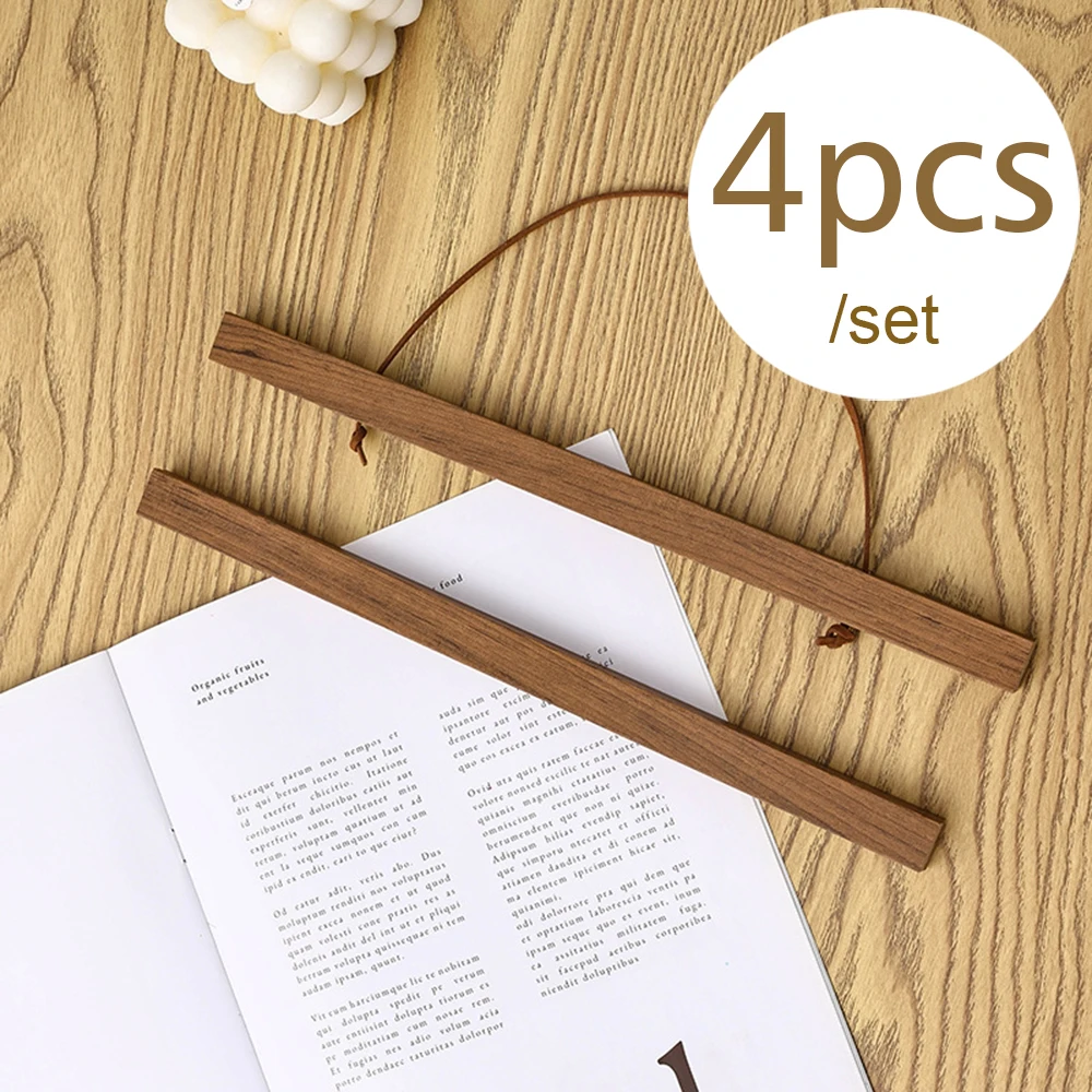 4 Stück magnetische Poster-Aufhänger, 20 Stück Haken für Wand, Fotorahmen, Teak, Schwarz, Weiß, Leinwand, Gemälde, Rahmen für Bild, DIY, Wandkunst