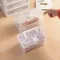 1pc Mask Storage Box With Handle Household Dust-proof Sealed Large-Capacity Box Waterproof Dustproof Sundries Storage Holder