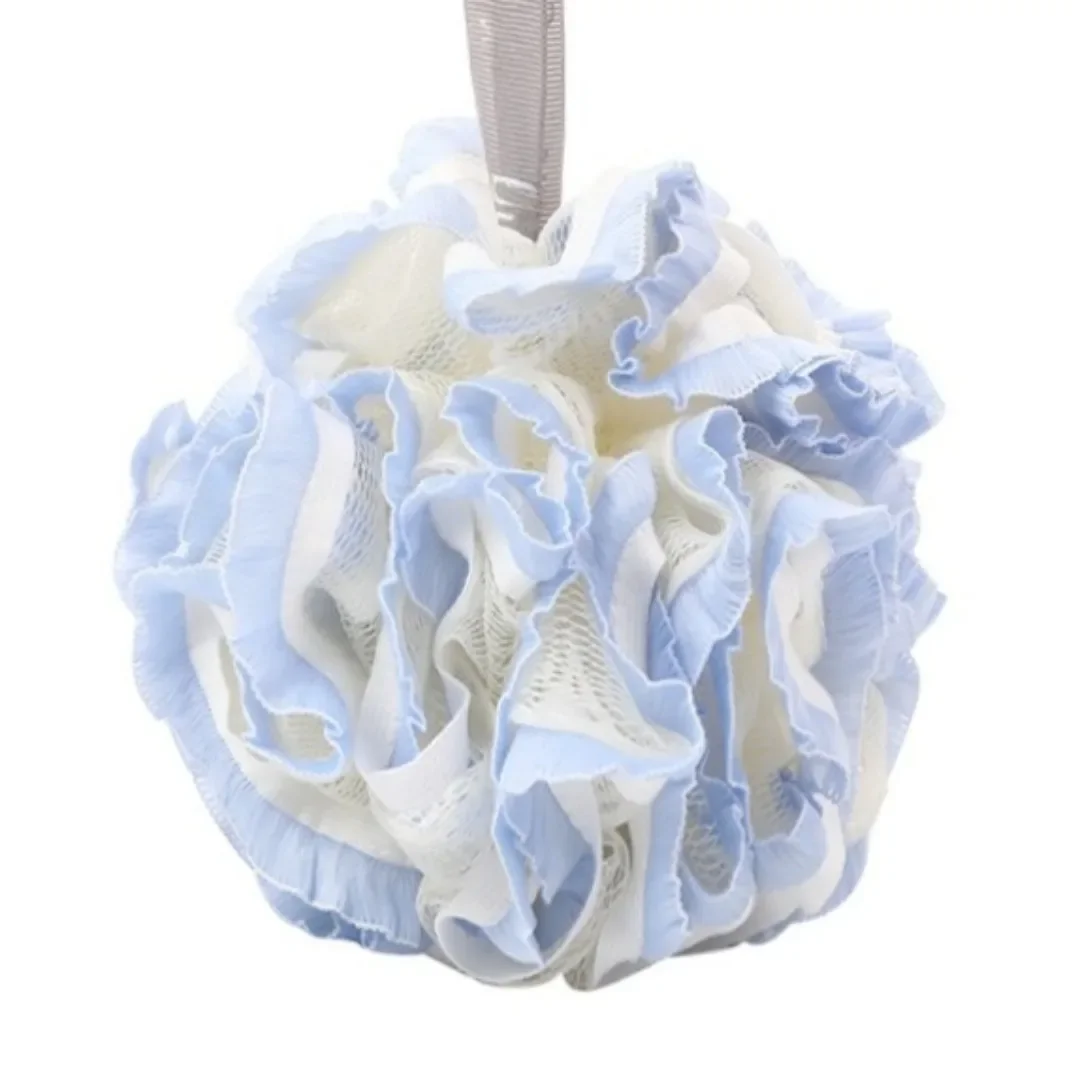 1pc Dusche Mesh Schwamm Bad Puff Weiche Spitze Schwamm Bad Ball für Dusche Reiben Dusche Körper Waschen Wäscher langlebig Massage Bad Werkzeug