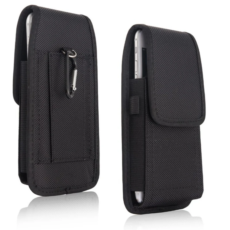 Sac de téléphone portable de travail de Sports de plein air 5.3-7.9 pouces pochette de téléphone portable Clip de ceinture porte-sac étui de téléphone portable en Nylon sac de voyage de téléphone
