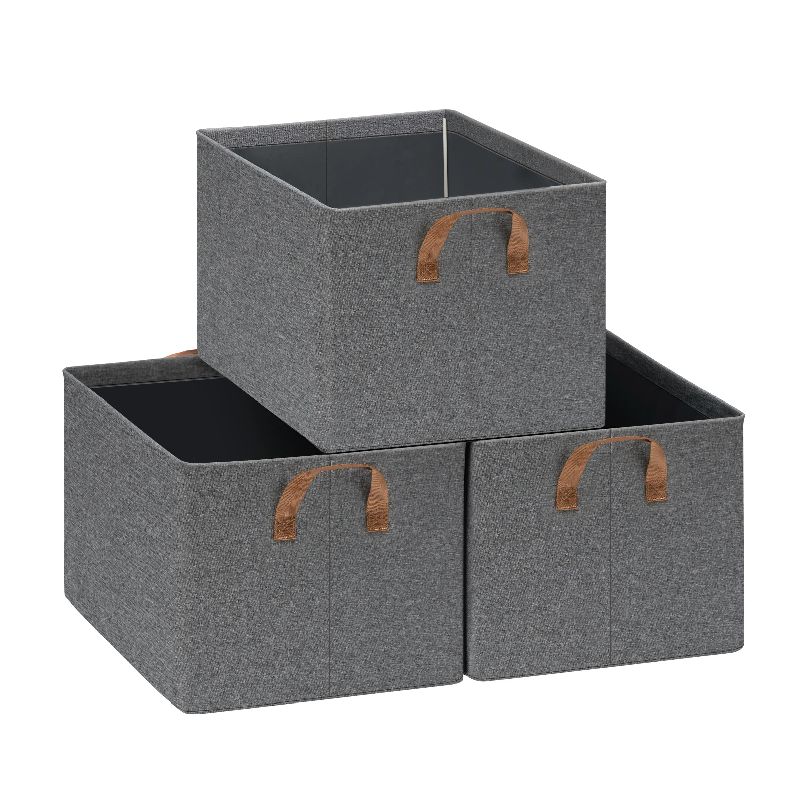 3 Teile/satz Lagerung Boxen Stoff Organizer Boxen Kleidung Lagerung Faltbare Box Kind Spielzeug Unterwäsche Lagerung Kleiderschrank Startseite Organizer