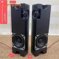 SOTAMIA 2PCS 2.5 Pollici Altoparlante Passivo Bidirezionale Pellicola di Seta Tweeter Al Neodimio Ferro Boro Forte Bassi Magnetici Audio Desktop