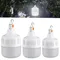 Luci di emergenza a LED Lampada da campeggio USB ricaricabile a tre velocità Forte luce per campeggio all